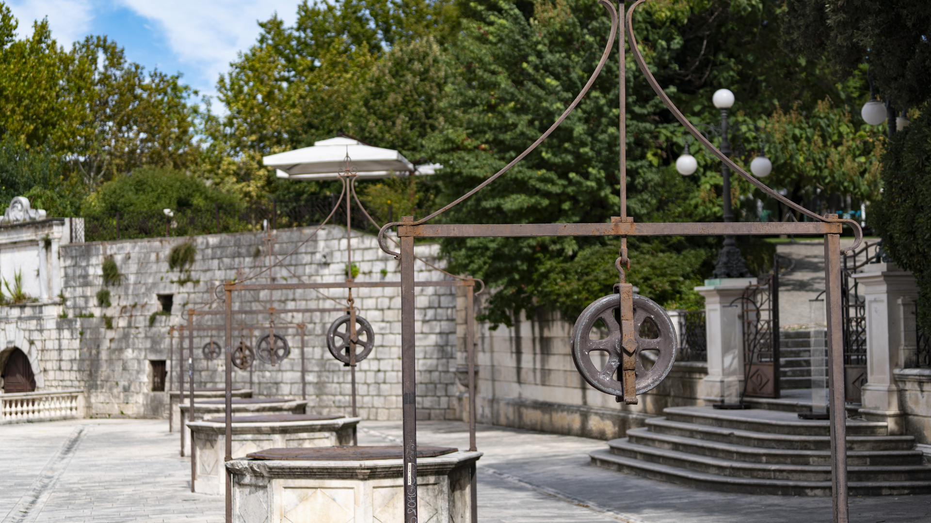 Platz der fünf Brunnen in Zadar