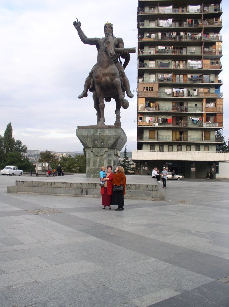 Platz der Republik in Tbilisi 2003