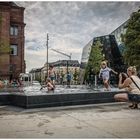 [platz der Synagoge - wasserspiele]