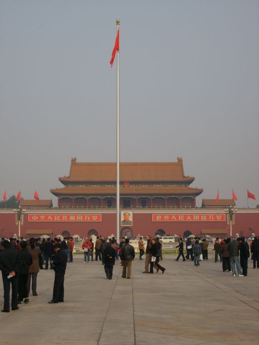 Platz des himmlischen "Friedens" (Tianman Square)