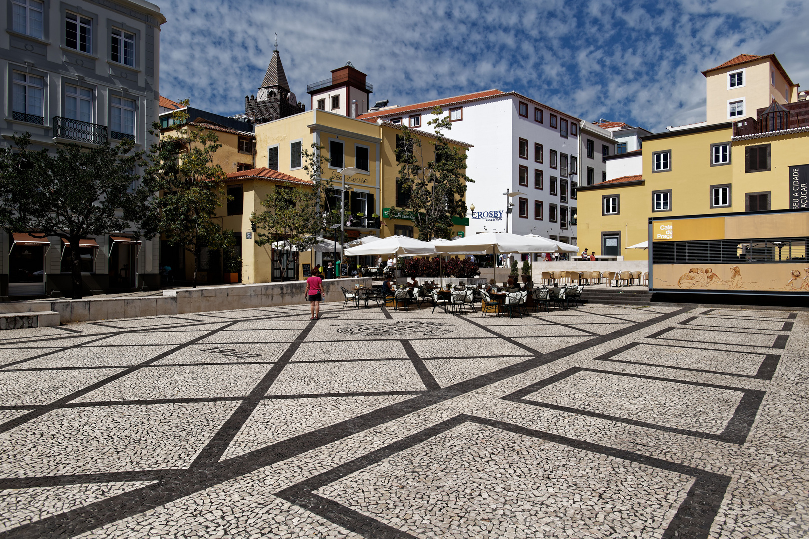 Platz in Funchal auf Madeira