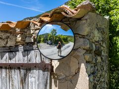 Platz ist an der kleinsten Hütte - für Verkehrsspiegel. (2)