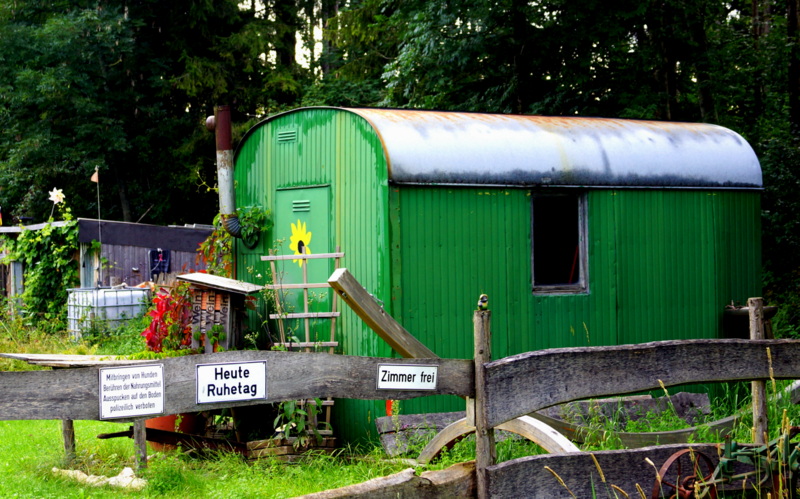 Platz ist in der kleinsten Hütte