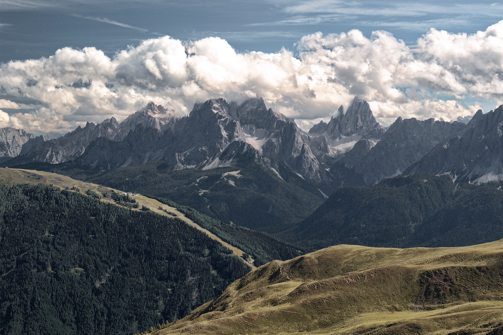 Platz mit Aussicht: Dolomiten