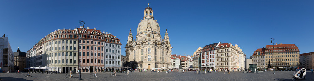 Platz vor der Dresdner Frauenkirche