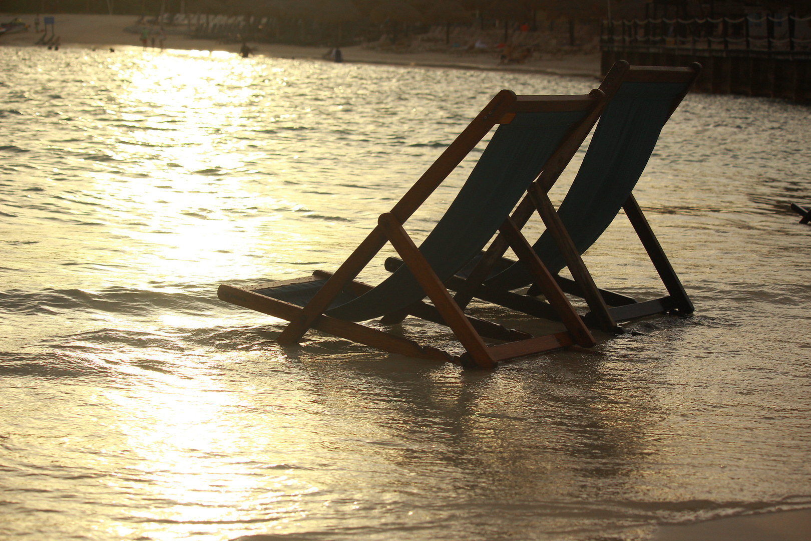 Platz zum träumen am karibischen Meer