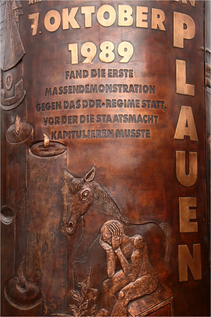 Plauen, 7. Oktober 89