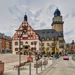 Plauen - Altmarkt mit Rathaus