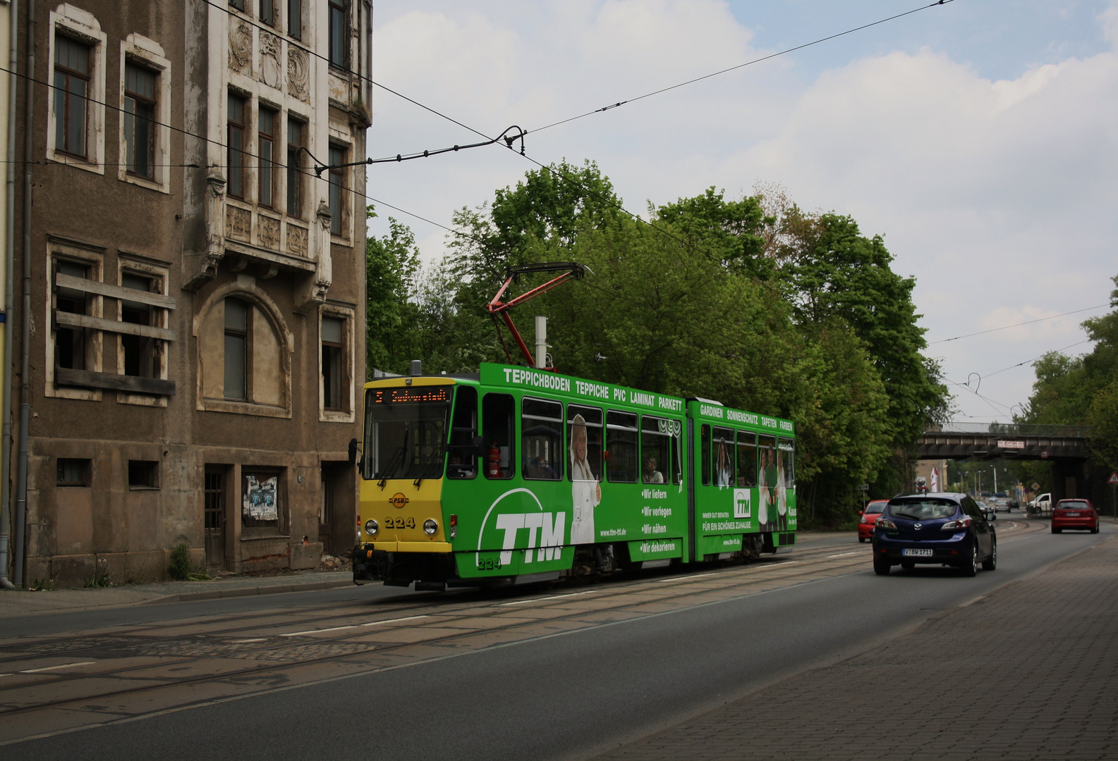 Plauen , Hofer Straße