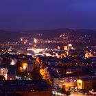 Plauen zur blauen Stunde