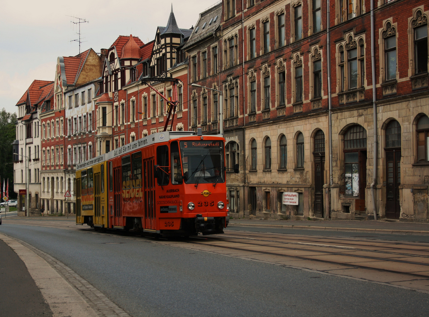 Plauener Straßenbahn .