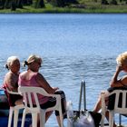 Plausch am Fjord in Valdemarsvik/Schweden..........................