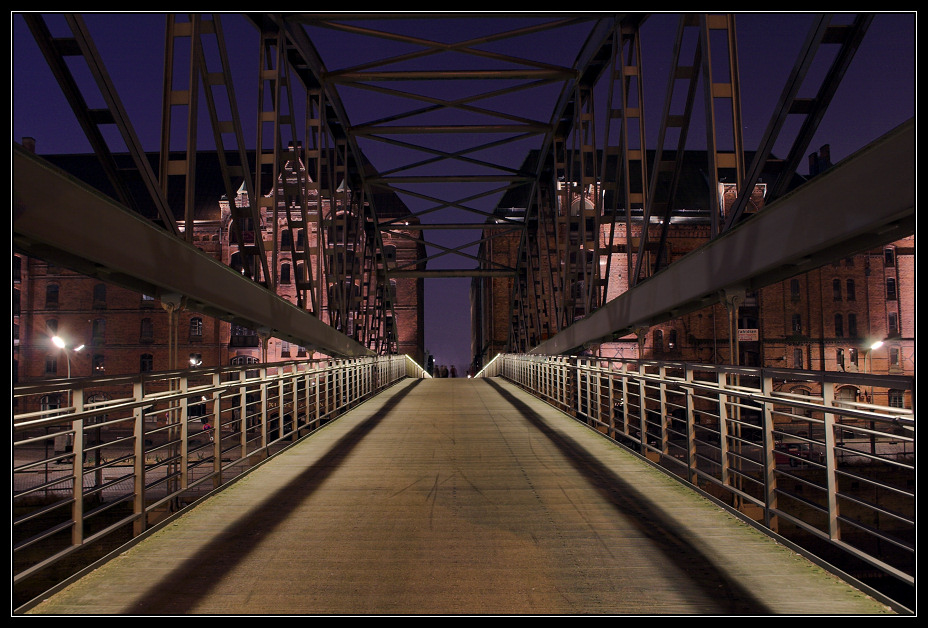 Plausch auf der Kibbelstegbrücke