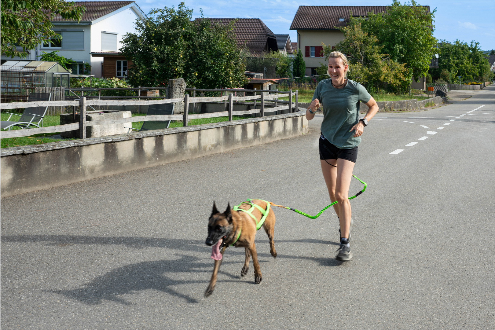 Plausch-Triathlon, für Hund und Mensch.