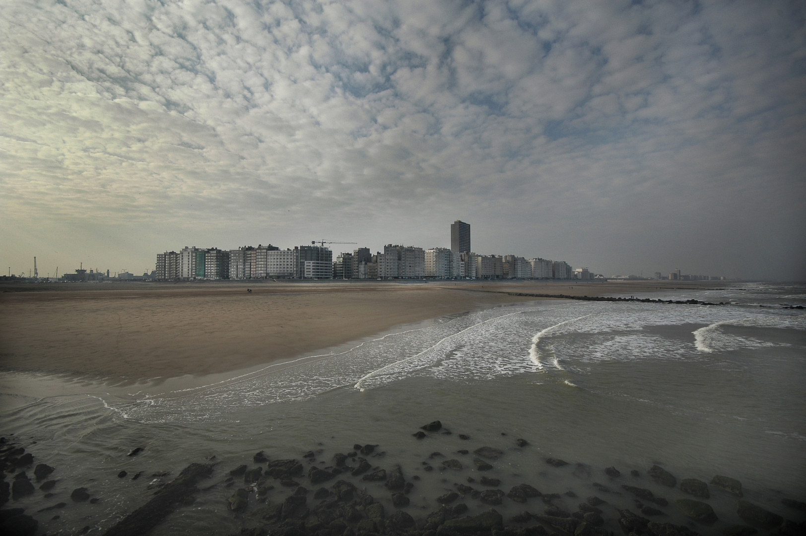 playa abandonada