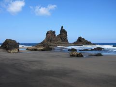 Playa Benijo auf Teneriffa