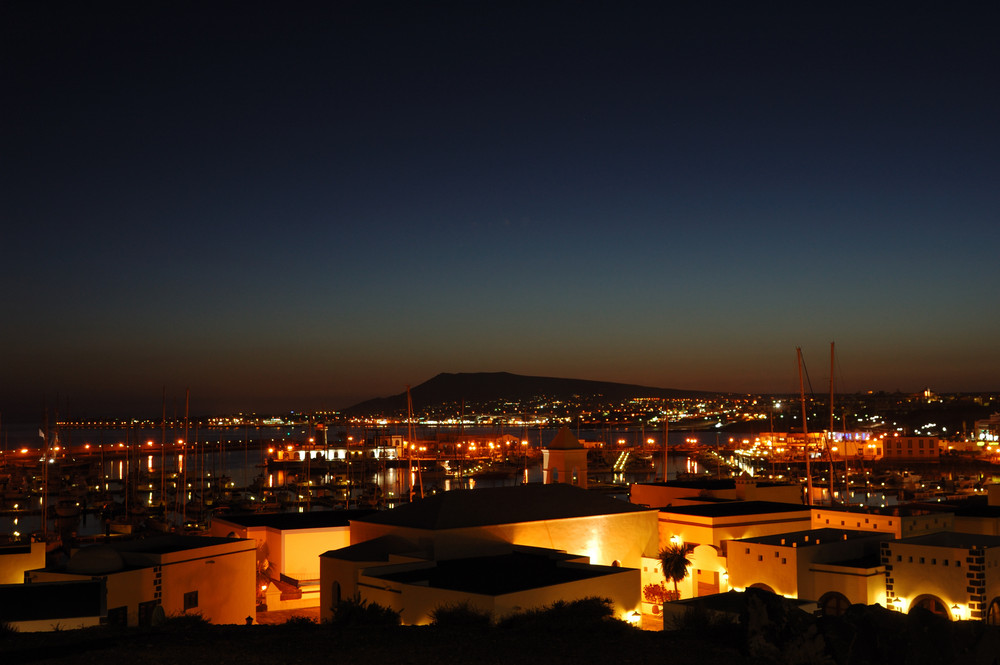 Playa Blanca bei Nacht