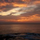 "Playa Blanca" nach dem Sonnenuntergang (Lanzarote)