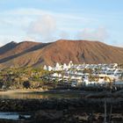 Playa Blanca - Playa Flamingo Strand und der Vulkan Montaña Roja