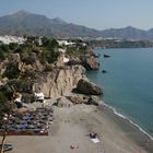 Playa Calahonda vom Balcón de Europa aus gesehen