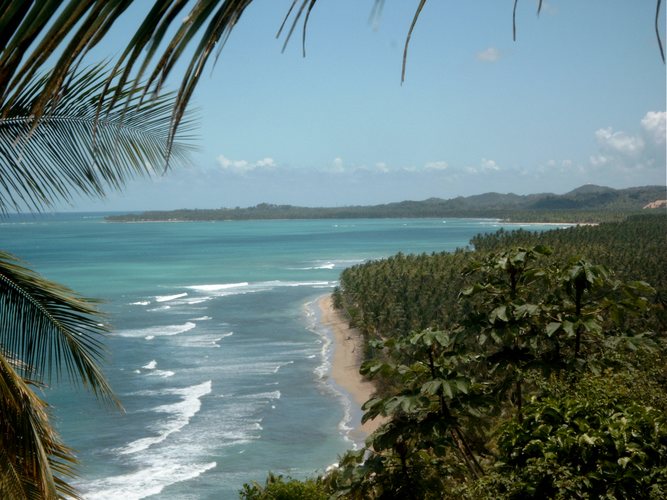 Playa Coson 7 km Meer; Strand; Palmen