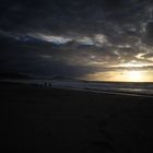 playa de bidart , fin d'après midi