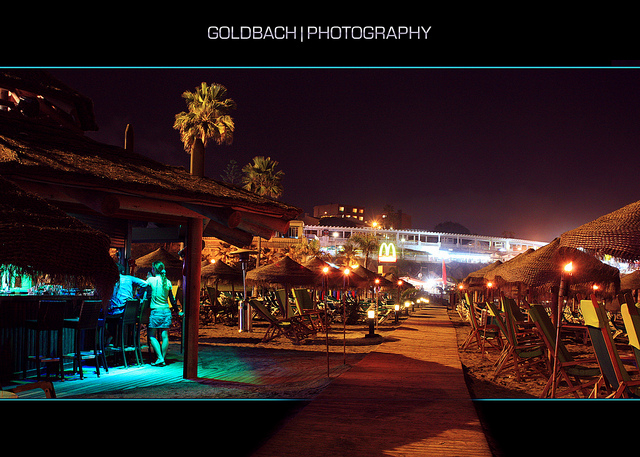 Playa de Fañabé (Tenerife, Costa Adeje) - Cocktail Bar Sommer Night