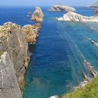 Playa de la Arnía en Soto de la Marina, municipio de Piélagos (Cantabria) Junio de 2014