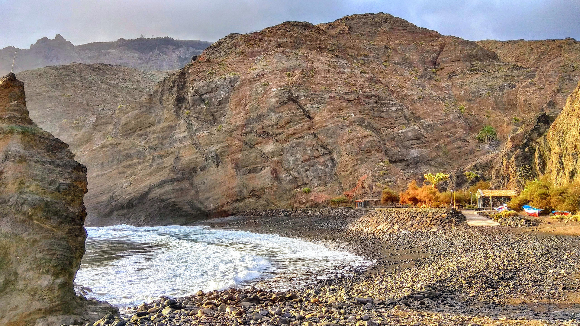 Playa de la Caleta - La Gomera