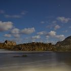 Playa de La Franca.Nocturna