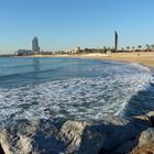 Playa de la Mar Bella, Barcelona, Enero de 2010.