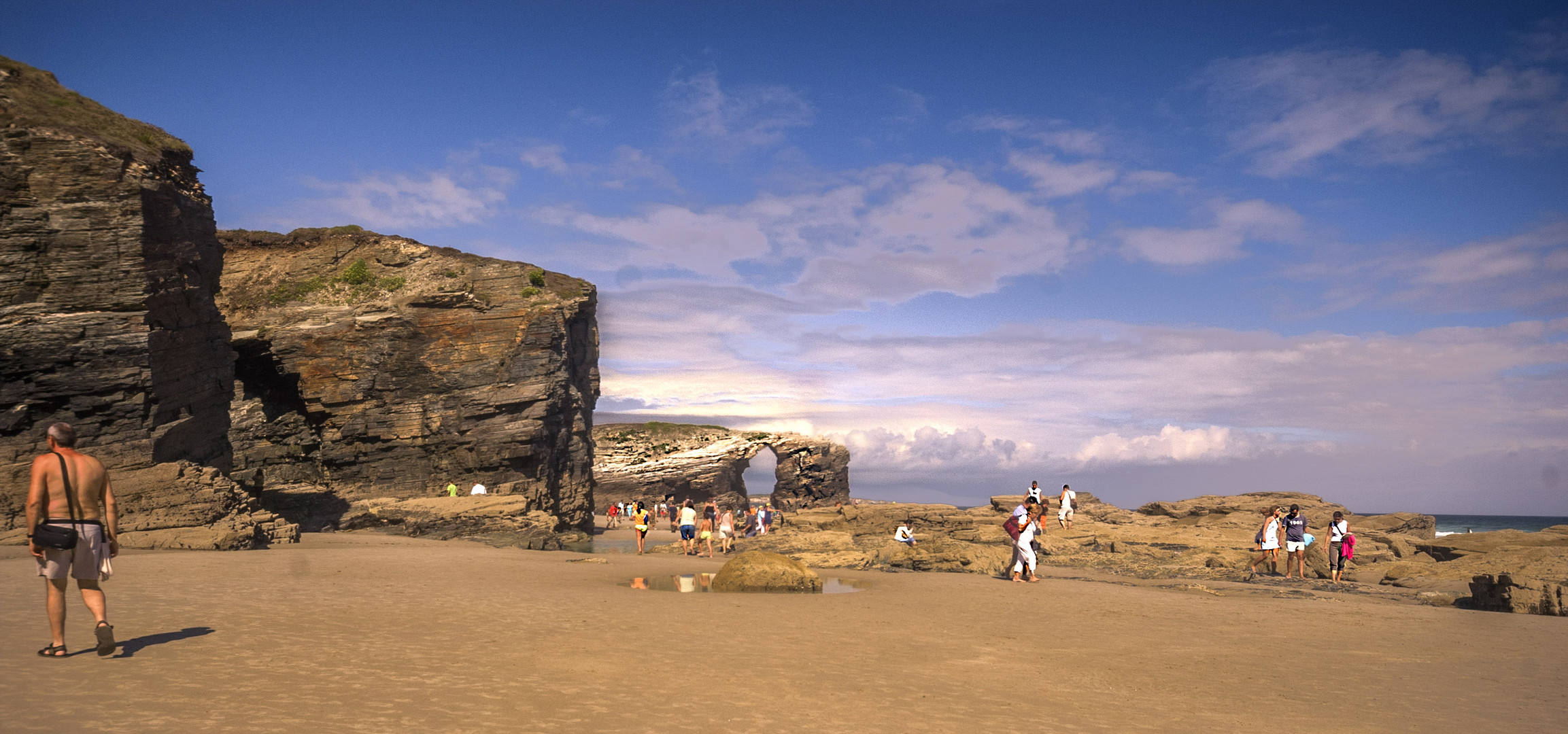 PLAYA DE LAS CATEDRALES. 