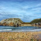Playa de las Cuevas. Asturias Espan?a