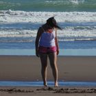 Playa de Monte Hermoso .