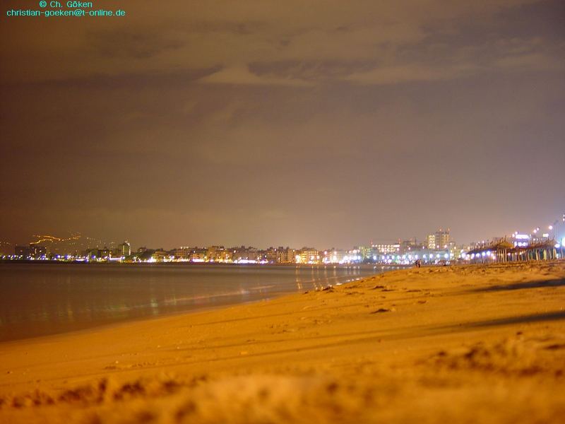 Playa de Palma bei Nacht