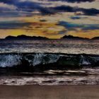 PLAYA DE SAMIL CON LAS CÍES AL FONDO