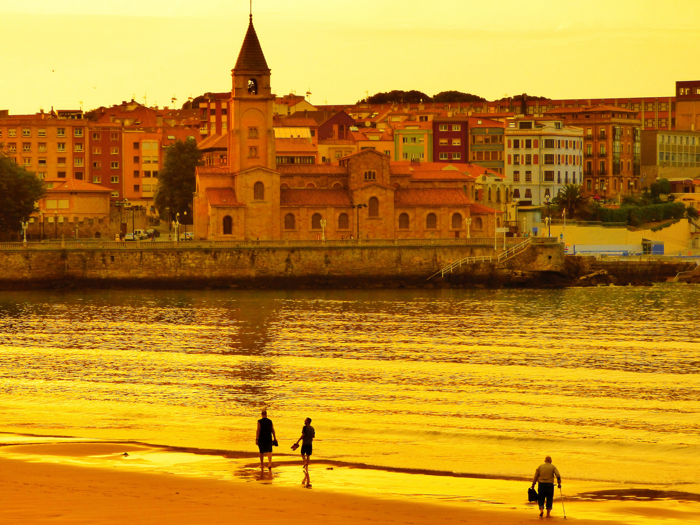 playa de San Lorenzo, Gijón