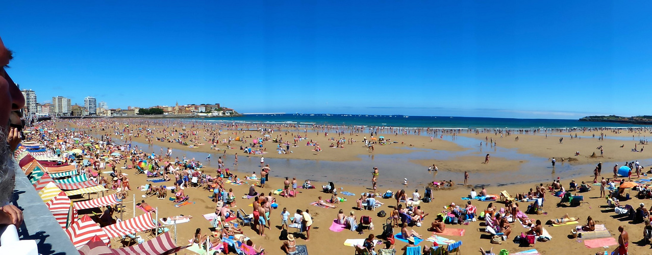 playa de San Lorenzo, Gijón