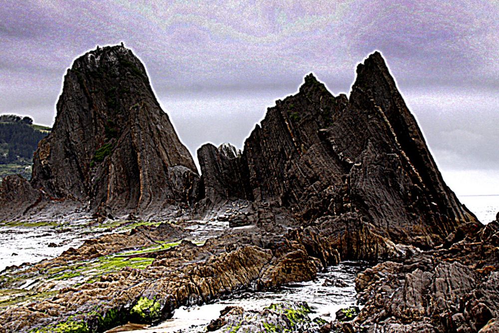 Playa de Saturraran.