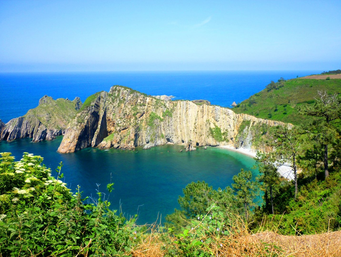 Playa de Silencio, Asturien, Spanien 