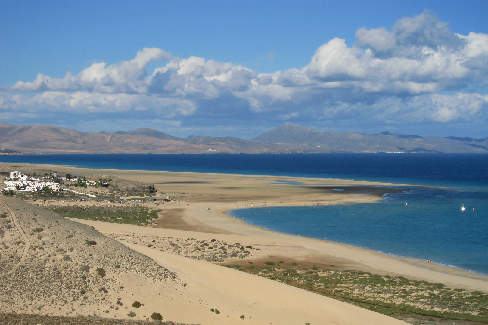 Playa de Sotavento, Risco del Paso