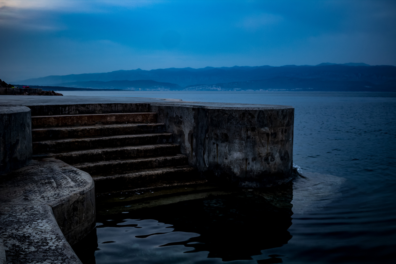 Playa de Vrbnik  nocturna