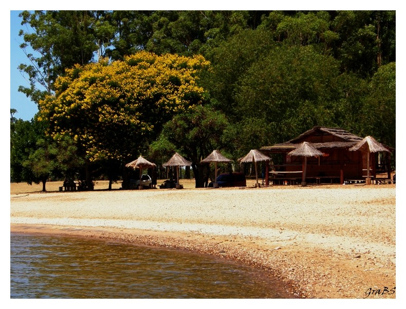 Playa del ibirapitá florido.