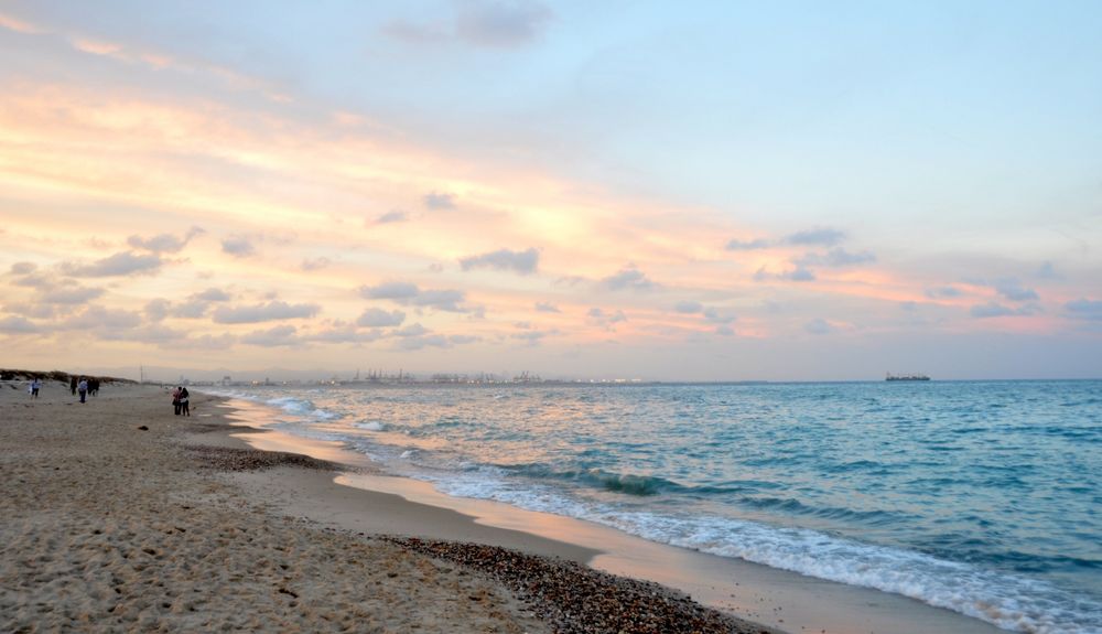 PLAYA EL SALER EN OTOÑO