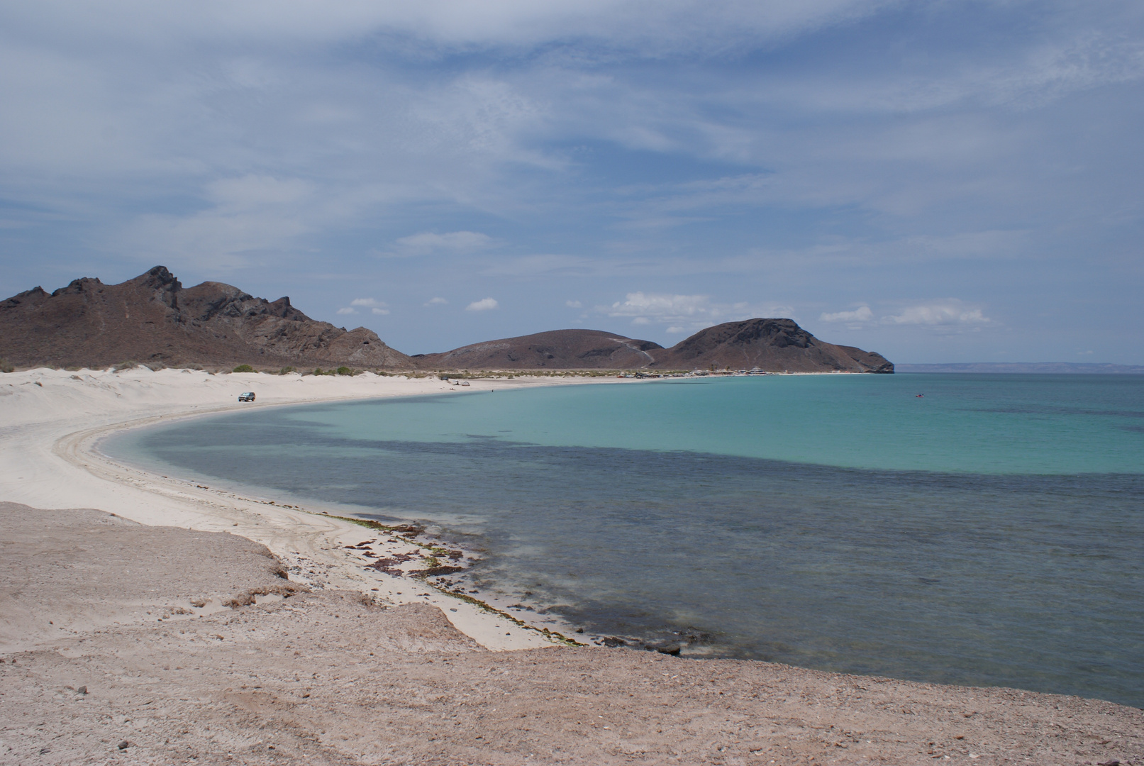 Playa "El tecolote", Baja California Sur, México.