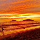 Playa en semana santa, Mazatlán