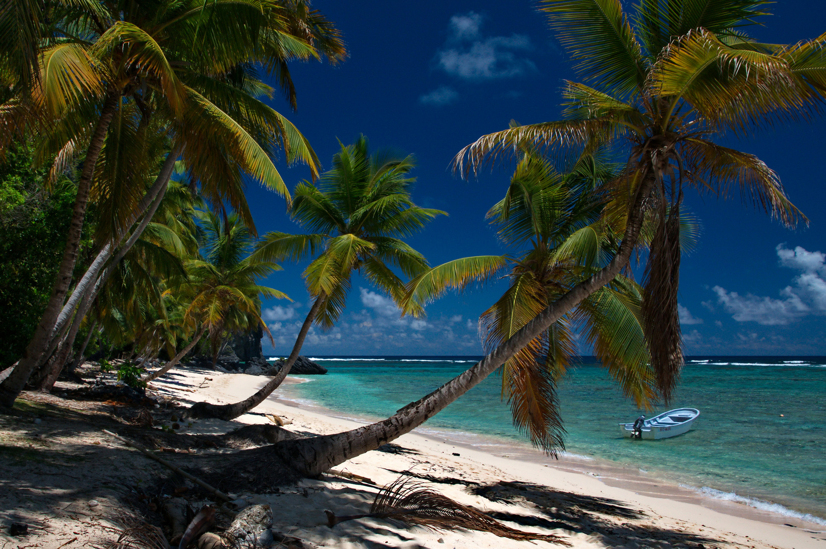 Playa Fronton auf Samana