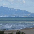 Playa Gandia Valencia in Richtung Calpe