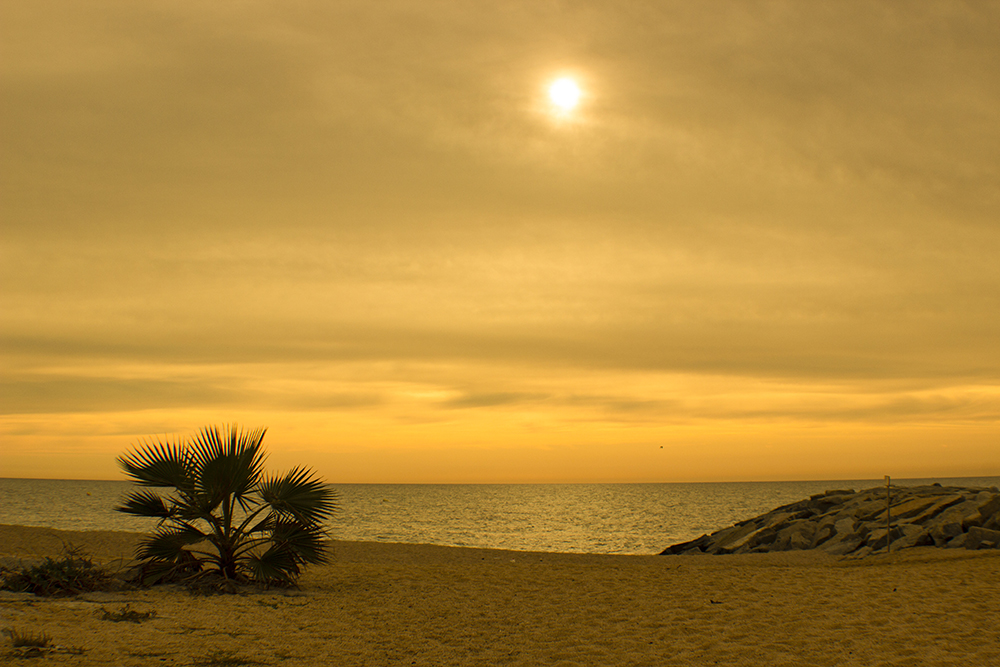 Playa Sant Andreu de Llavaneras - Mediterráneo