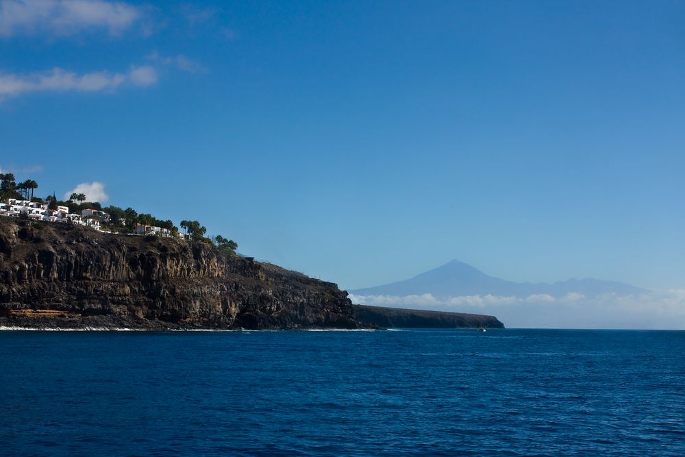 Playa Santiago mit Teide